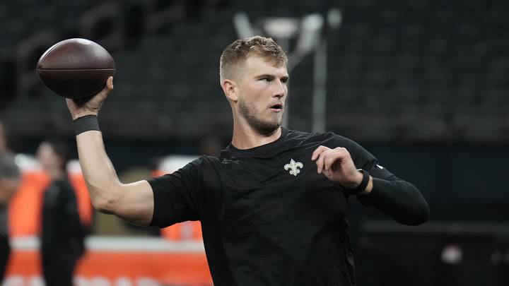 New Orleans Saints quarterback Tyler Shough New Orleans Saints quarterback Tyler Shough