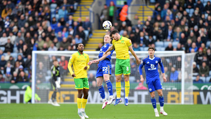 Leicester City v Norwich City - Sky Bet Championship Leicester City v Norwich City - Sky Bet Championship