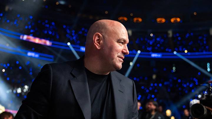 Jul 11, 2026; Las Vegas, Nevada, USA; UFC president Dana White in attendance during UFC 329 at T-Mobile Arena. Mandatory Credit: Mark J. Rebilas-Imagn Images Jul 11, 2026; Las Vegas, Nevada, USA; UFC president Dana White in attendance during UFC 329 at T-Mobile Arena. Mandatory Credit: Mark J. Rebilas-Imagn Images