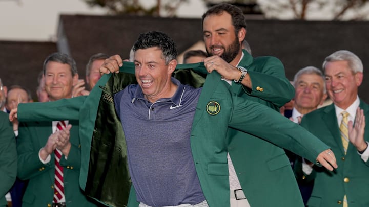Scottie Scheffler put the green jacket on Rory McIlroy after the 2025 Masters, but if McIlroy wins again someone else will handle the duties. Scottie Scheffler put the green jacket on Rory McIlroy after the 2025 Masters, but if McIlroy wins again someone else will handle the duties.