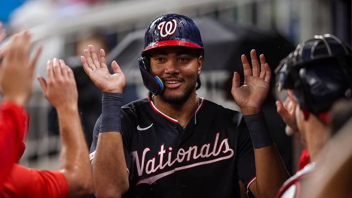 Washington Nationals designated hitter James Wood is a solid prop target on June 9. Washington Nationals designated hitter James Wood is a solid prop target on June 9.