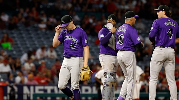 Colorado Rockies v Los Angeles Angels