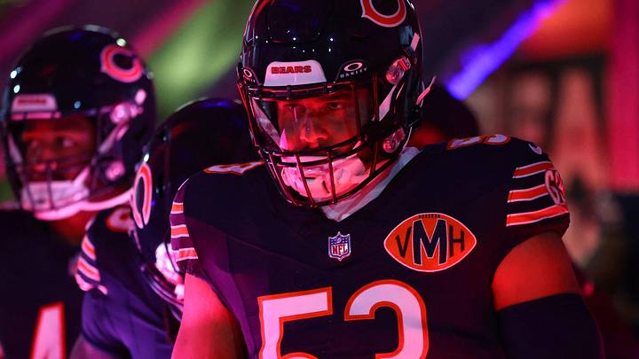 Chicago Bears linebacker T.J. Edwards.