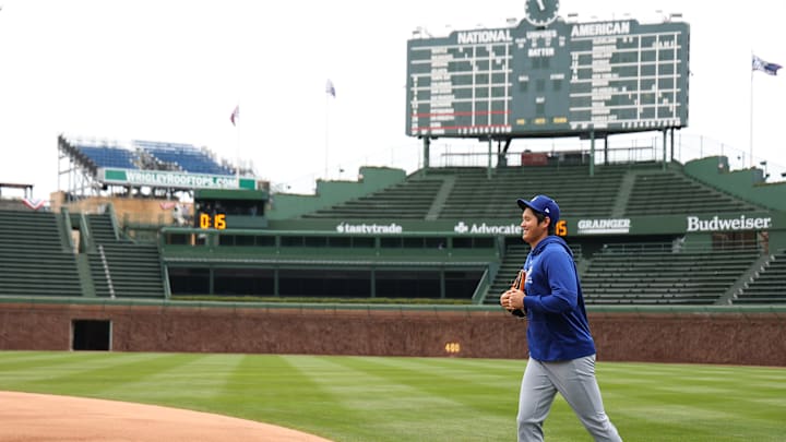 Los Angeles Dodgers v Chicago Cubs