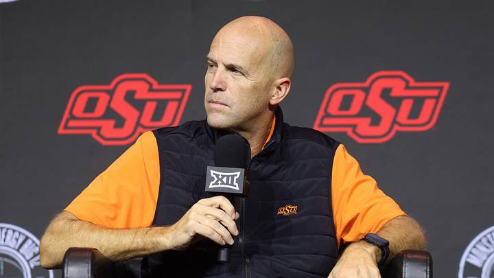 Oklahoma State coach Steve Lutz.