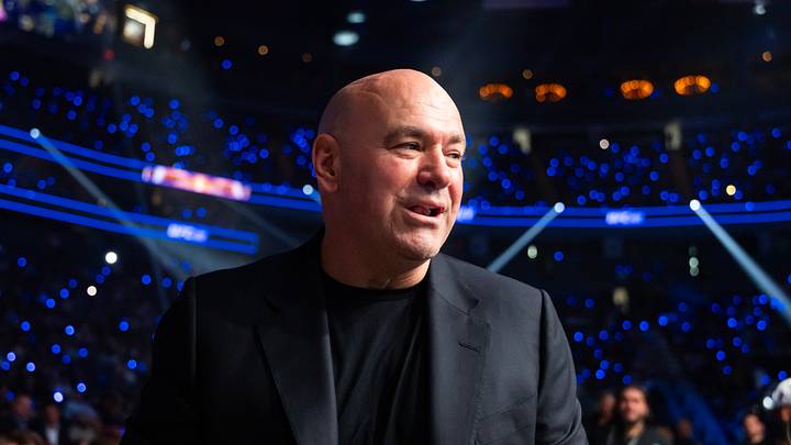 Jul 11, 2026; Las Vegas, Nevada, USA; UFC president Dana White in attendance during UFC 329 at T-Mobile Arena. Mandatory Credit: Mark J. Rebilas-Imagn Images Jul 11, 2026; Las Vegas, Nevada, USA; UFC president Dana White in attendance during UFC 329 at T-Mobile Arena. Mandatory Credit: Mark J. Rebilas-Imagn Images