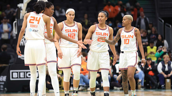 The Connecticut Sun have won their first two games post-All-Star break and host the top-ranked Las Vegas Aces this afternoon.