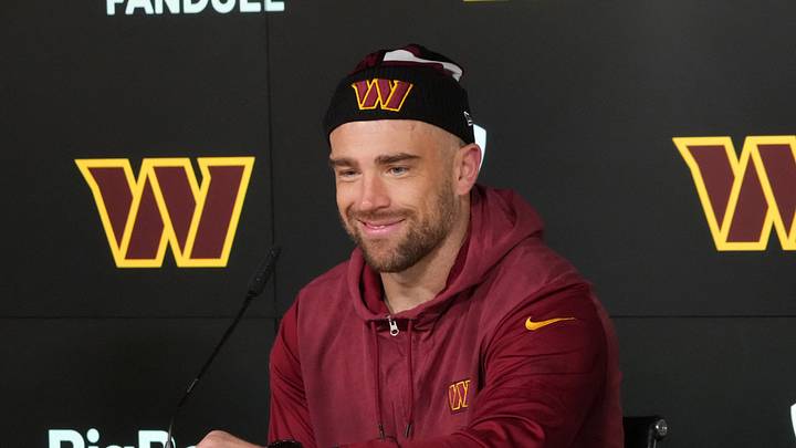 Washington Commanders tight end Zach Ertz Washington Commanders tight end Zach Ertz