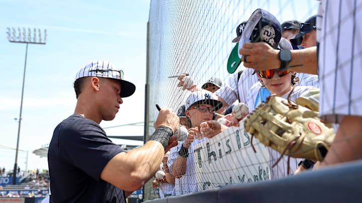 Los aficionados esperan al Spring Training para saludas a las estrellas como Aaron Judge