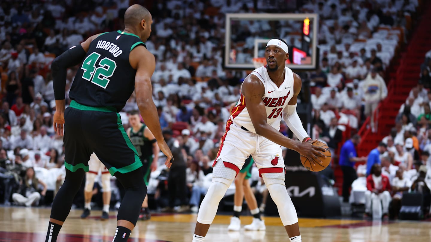 Bam Adebayo says Heat's 'back is against the wall' in series vs Celtics
