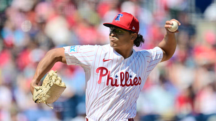 Philadelphia Phillies starting pitcher Jesús Luzardo