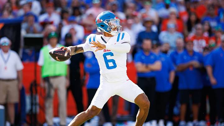 The Mississippi Rebels and quarterback Trinidad Chambliss are favored in Week 6. 