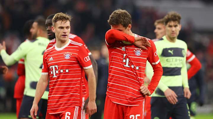 Der FC Bayern scheidet aus der Champions League aus Der FC Bayern scheidet aus der Champions League aus