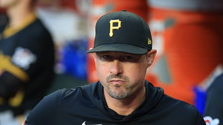 May 6, 2026; Phoenix, Arizona, USA; Pittsburgh Pirates manager Don Kelly against the Arizona Diamondbacks at Chase Field. Mandatory Credit: Mark J. Rebilas-Imagn Images May 6, 2026; Phoenix, Arizona, USA; Pittsburgh Pirates manager Don Kelly against the Arizona Diamondbacks at Chase Field. Mandatory Credit: Mark J. Rebilas-Imagn Images