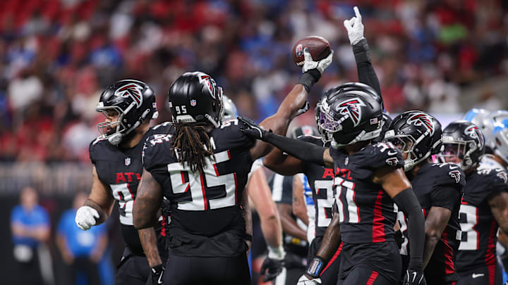 Atlanta Falcons defensive tackle Ta'Quon Graham