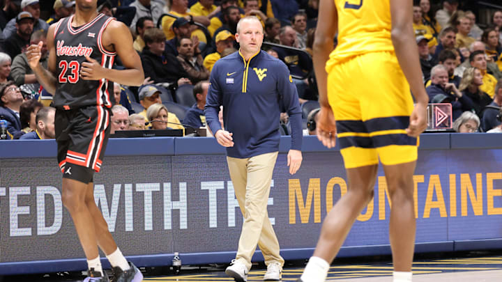 West Virginia University head coach Darian DeVries