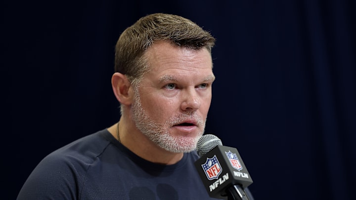 Indianapolis Colts general manager Chris Ballard at the 2025 NFL Scouting Combine