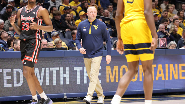 West Virginia University head coach Darian DeVries