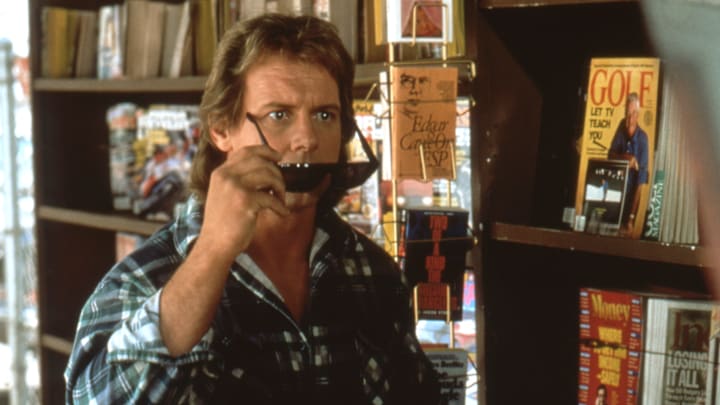 Roddy Piper as Nada on the set of They Live