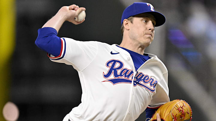 Texas Rangers relief pitcher Phil Maton (88) pitches against the Minnesota Twins during the ninth inning at Globe Life Field. 