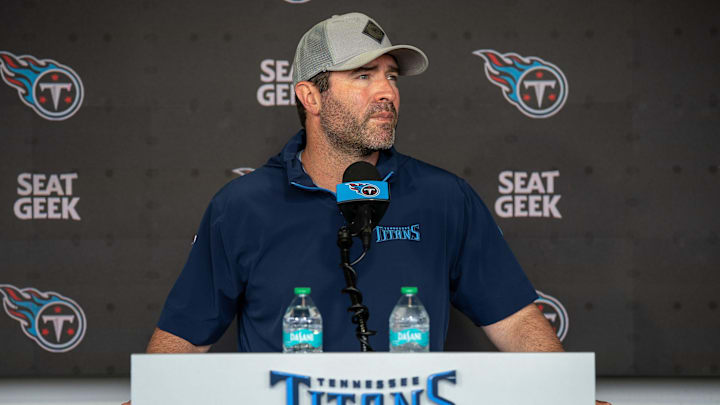 The Tennessee Titans fired Brian Callahan on Monday.