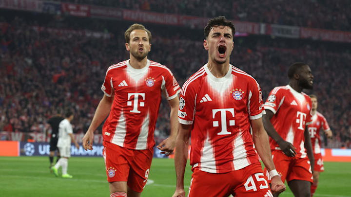 TOPSHOT-FBL-EUR-C1-BAYERN MUNICH-REAL MADRID