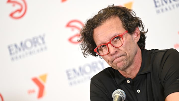 Atlanta Hawks head coach Quin Snyder