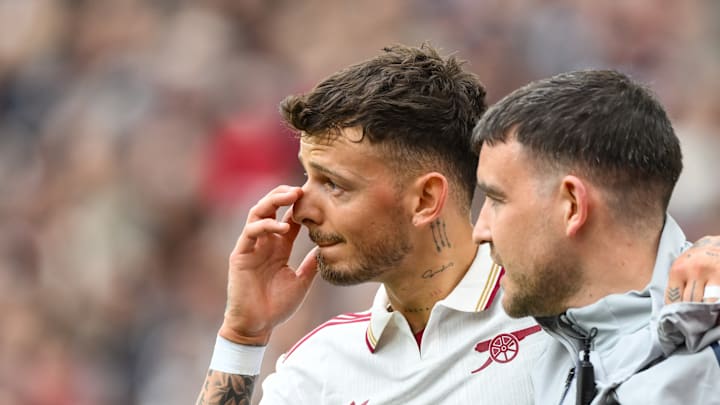 White was left devastated by the injury