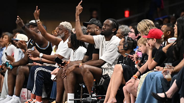 Celebrities Attend Chicago Sky v Atlanta Dream