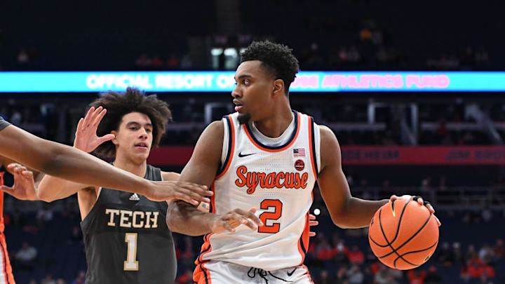 Georgia Tech point guard Naithan George, a 4-star, top-30 national transfer prospect, has interest from Syracuse basketball.