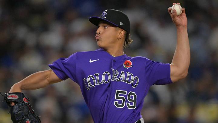 Colorado Rockies relief Welinton Herrera. Colorado Rockies relief Welinton Herrera.