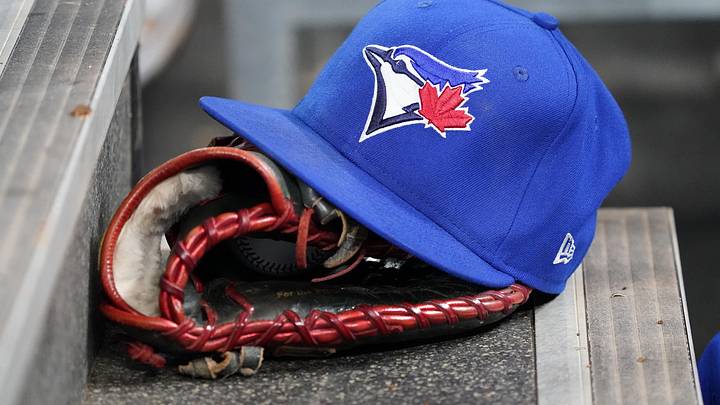 Toronto Blue Jays hat and glove Toronto Blue Jays hat and glove