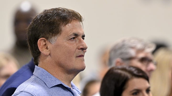 Mark Cuban is giving back to his alma mater's athletic department. Mark Cuban is giving back to his alma mater's athletic department.