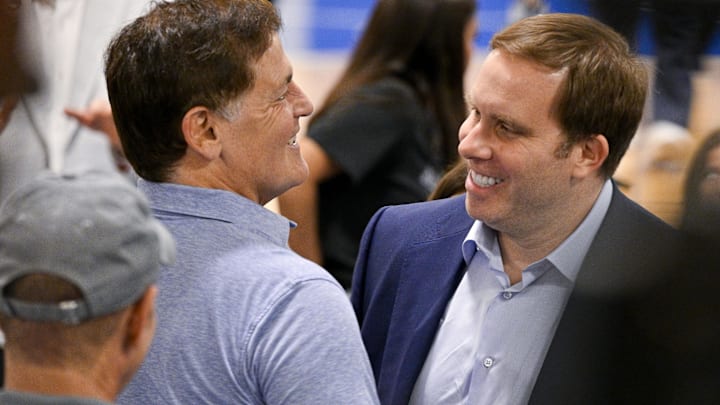 Sources close to Mavericks ownership, which is led by Patrick Dumont, insist to reporter Marc Stein that the Dumont and Adelson families have no interest in selling the franchise amid reports that a group wants to team up with Marc Cuban to buy it.