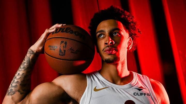 Sep 28, 2026; Cleveland, OH, USA; Cleveland Cavaliers guard Tyrese Proctor (24) poses for a photo during media day at Rocket Arena. Mandatory Credit: Ken Blaze-Imagn Images Sep 28, 2026; Cleveland, OH, USA; Cleveland Cavaliers guard Tyrese Proctor (24) poses for a photo during media day at Rocket Arena. Mandatory Credit: Ken Blaze-Imagn Images