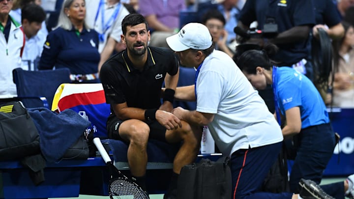 Novak Djokovic is already dealing with injuries at the 2025 US Open.
