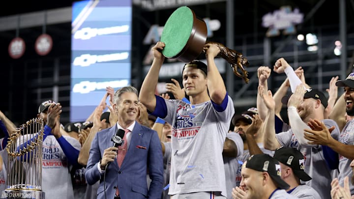 Corey Seager fue el MVP de la Serie Mundial de 2023 
