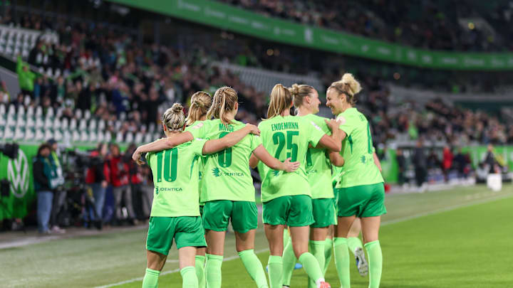 Jubel im heimischen Stadion beim VfL Wolfsburg