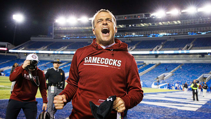 South Carolina football coach Shane Beamer