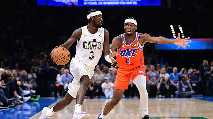 Caris LeVert, Cleveland Cavaliers and Shai Gilgeous-Alexander, Oklahoma City Thunder