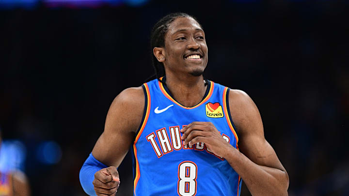 Jalen Williams, of the Oklahoma City Thunder
