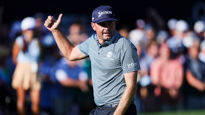 2025 PGA Championship - Final Round; Team USA captain and former St. John's golf star Keegan Bradley
