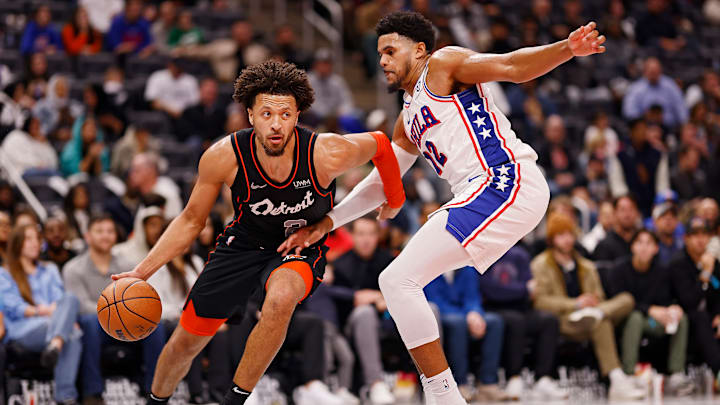 Philadelphia 76ers v Detroit Pistons