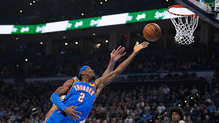 Gilgeous-Alexander has been a force for the Thunder.