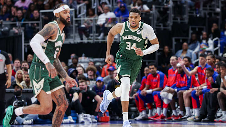 Milwaukee Bucks v Detroit Pistons