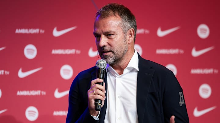 FC Barcelona Unveil New Head Coach Hansi Flick