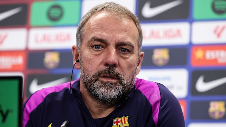 Hansi Flick Press Conference For Fc Barcelona - Copa Del Rey