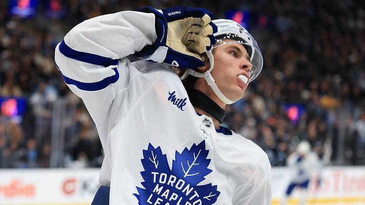 Gavin McKenna and the Leafs are home favorites against the Sabres. Gavin McKenna and the Leafs are home favorites against the Sabres.