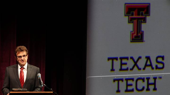 Texas Tech President Lawrence Schovanec speaks during the 2025 State of the University address on the university campus on Sept. 24, 2025 in Lubbock, Texas. The president touted the successes the university saw over the past year in research. Texas Tech President Lawrence Schovanec speaks during the 2025 State of the University address on the university campus on Sept. 24, 2025 in Lubbock, Texas. The president touted the successes the university saw over the past year in research.