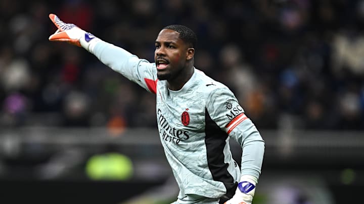 Mike Maignan a impressionné lors du derby de Milan.